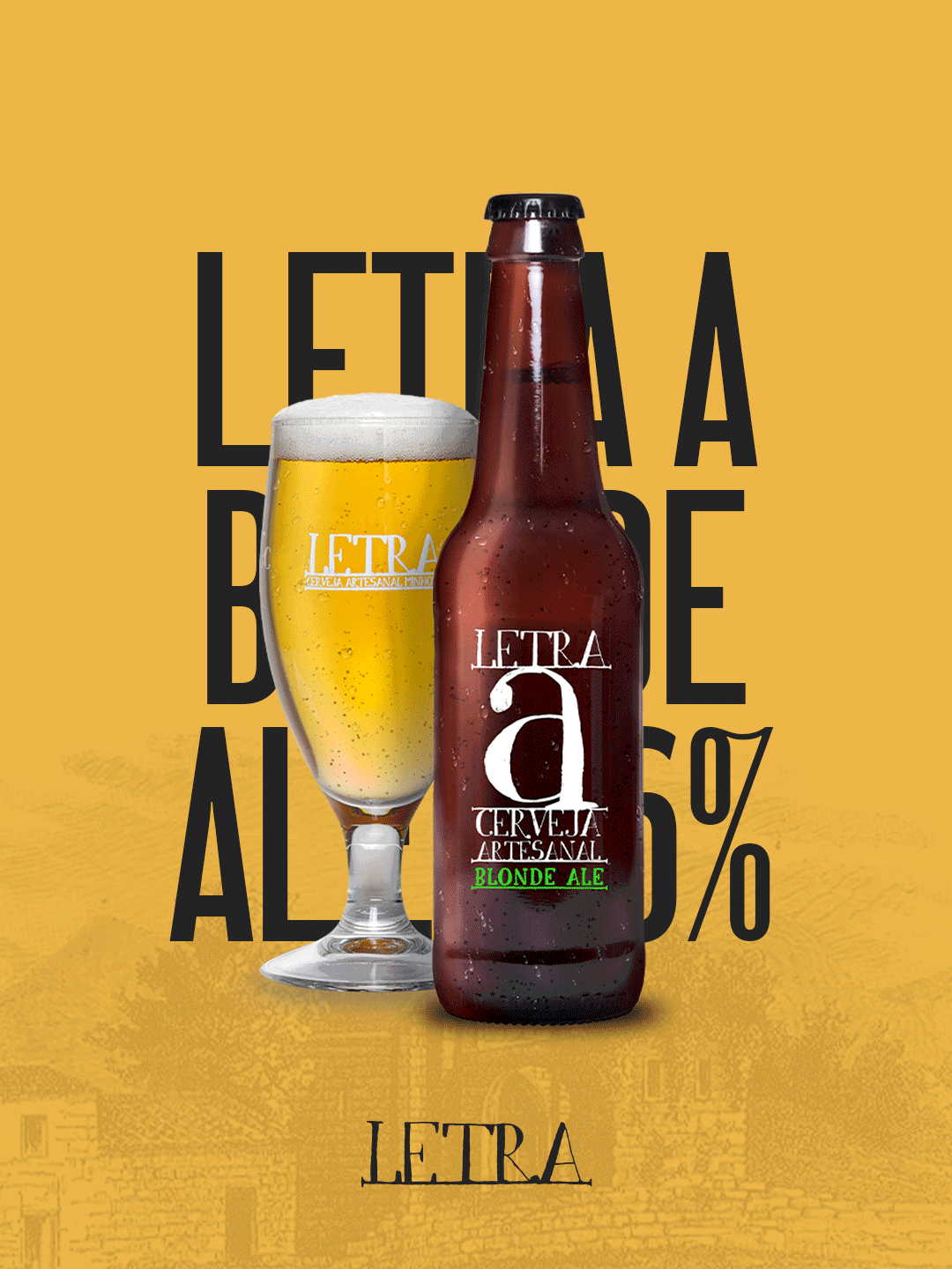 Cerveja Letra Rebranding
